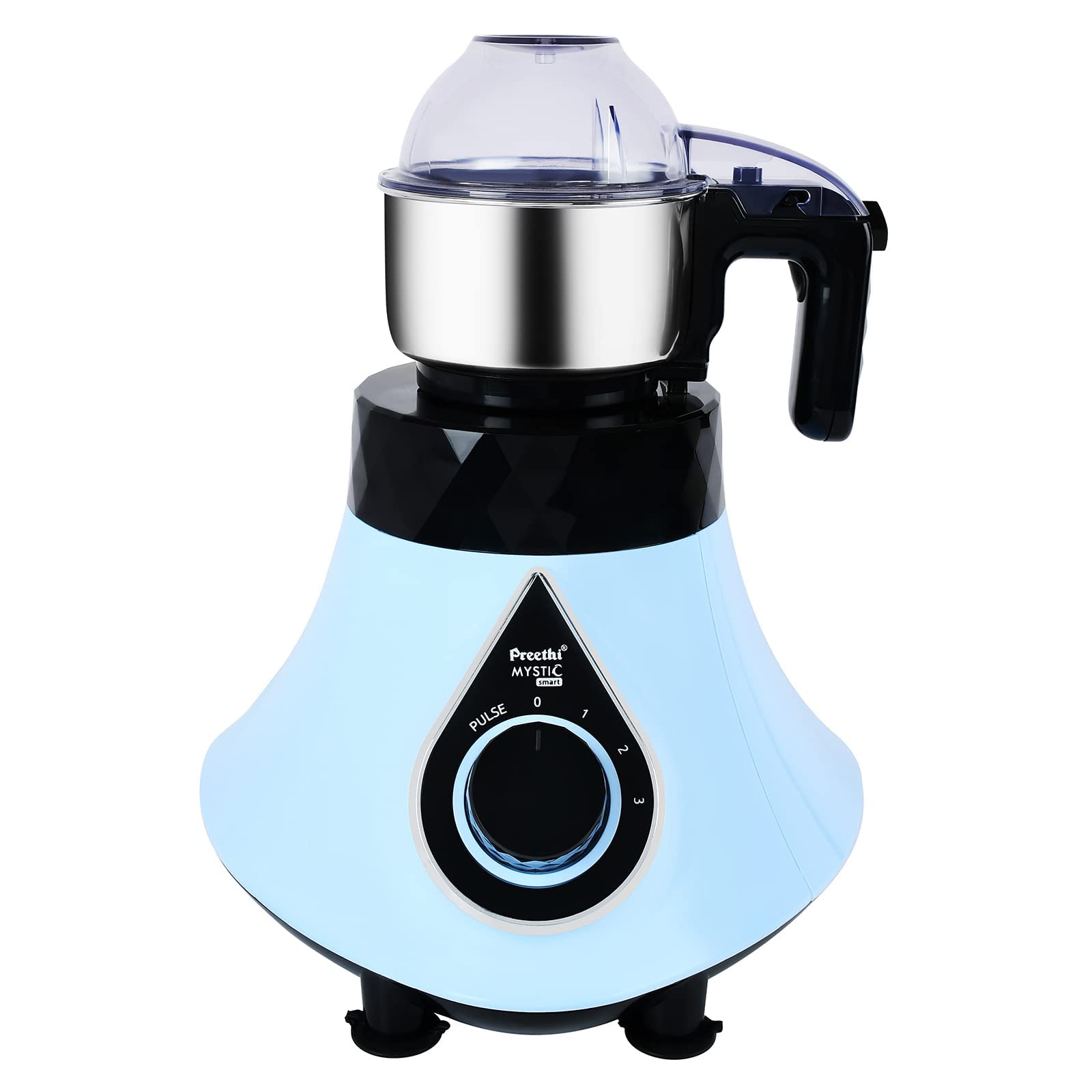 Preethi Mystic Smart Mixer Grinder - Mixer Grinder with 3 Jars, Stainless Steel Blades, and Triple Safety Mechanism (OPEN-BOX) Preethi Mystic Smart Mixer Grinder - Mixer Grinder with 3 Jars, Stainless Steel Blades, and Triple Safety Mechanism (OPEN-BOX)
